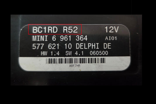 Mini Cooper R52 Convertible BCM Body Control Module Cloning Service | 2004-2008