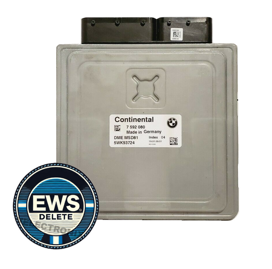BMW X3 E83 MSV80 MSV80.1 DME EWS Delete | Immobilizer Off IMMO OFF Service