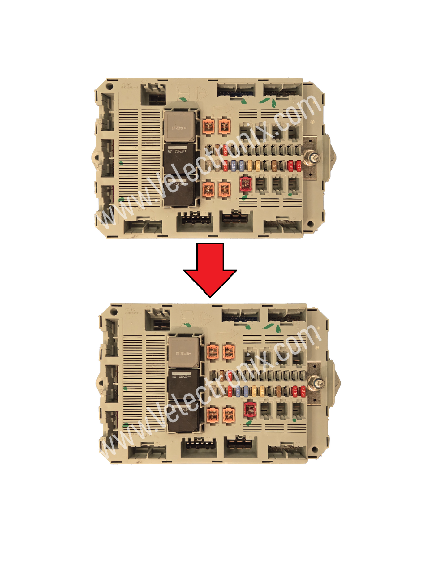Jaguar XF BCM Central Junction Box Cloning