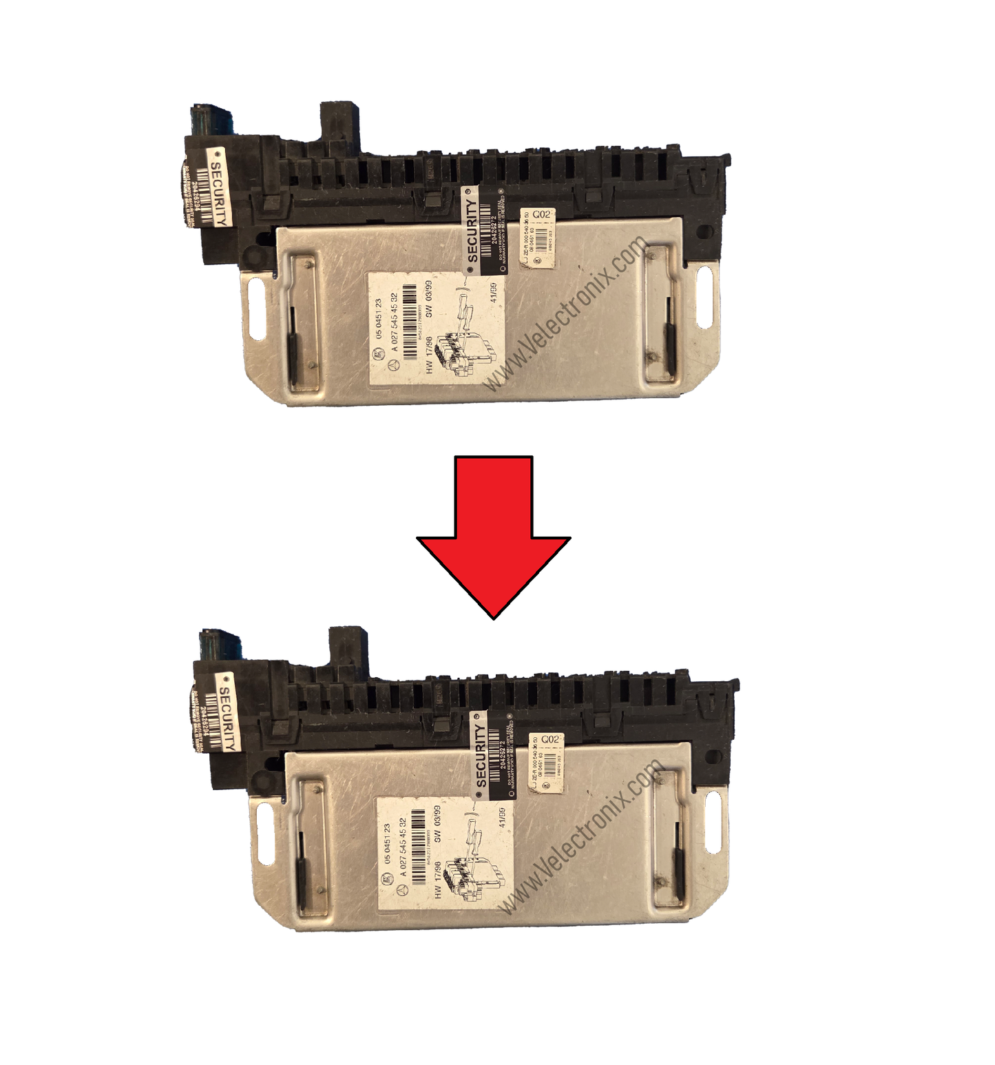 Professional SAM module cloning programming for Mercedes-Benz W220 S-Class S500, W215 CL-Class CL600, and R230 SL-Class SL600