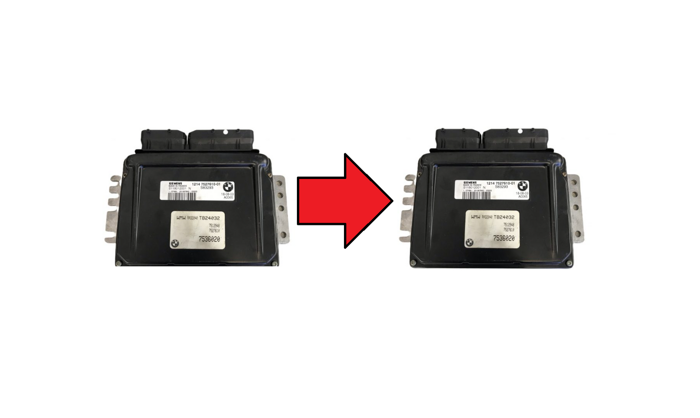Mini Cooper EMS DME cloning service with VIN and immobilizer data transfer
