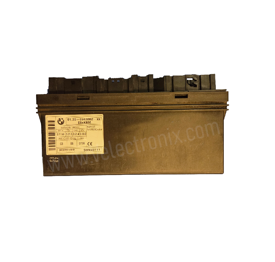 BMW E60/E63/E64 KBM (Basic Body Module / Gateway) for coding and clone programming service – full factory configuration transfer to exact-match replacement module for seamless installation in 5 Series and 6 Series vehicles.