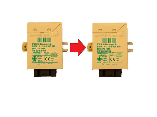 BMW EWS3 immobilizer module cloning and programming service – plug & play, fast mail-in repair