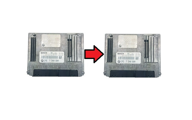 BMW Bosch ME9.2 and ME9.2.2 DME ECU cloning service with immobilizer and VIN data