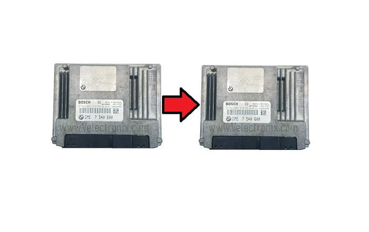 BMW Bosch ME9.2 and ME9.2.2 DME ECU cloning service with immobilizer and VIN data