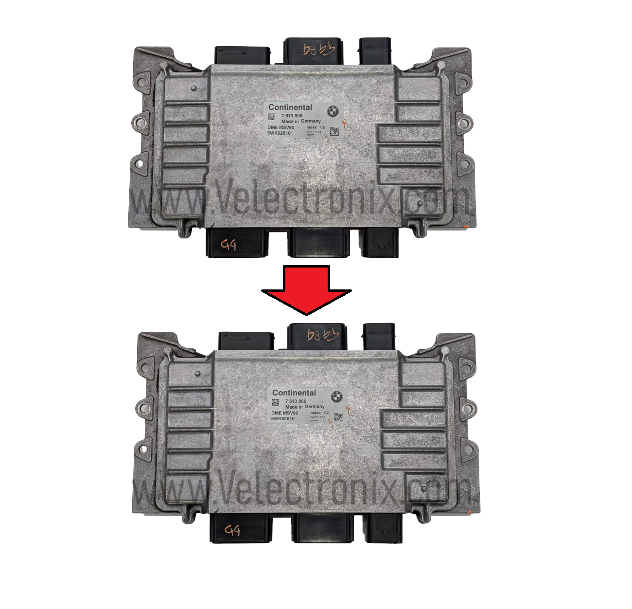 BMW MSV90 DME Cloning Service for X3 and 528i ECU
