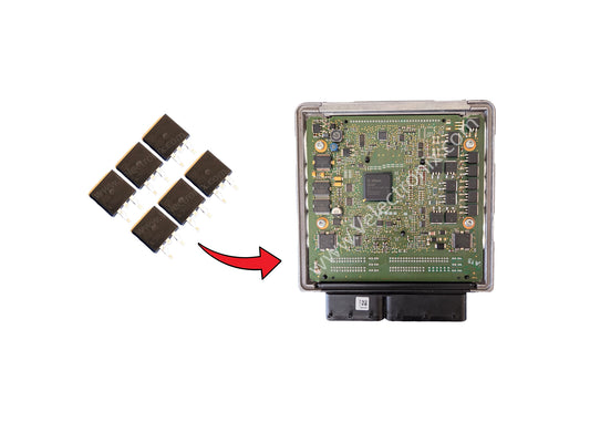 BMW N54 MSD80 DME MOSFET replacement service
