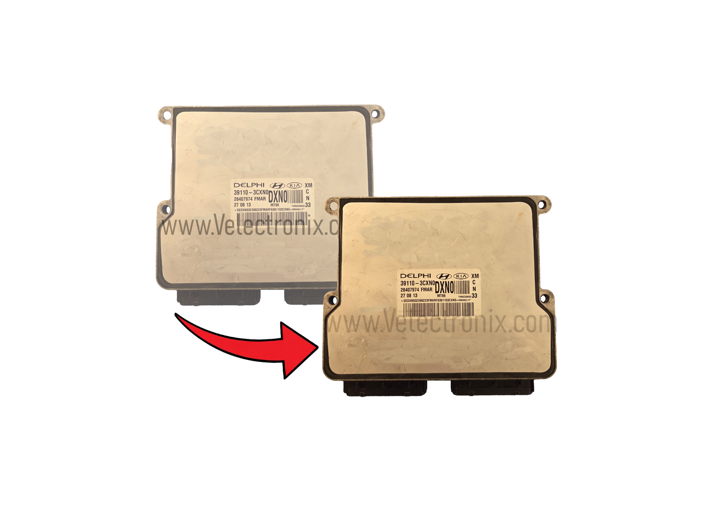 Delphi MT86 ECU clone programming service for Hyundai and Kia engine control modules