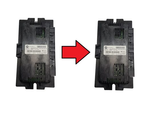 FRM3 Footwell Module clone programming service for BMW E90, E92, Mini Cooper R56 - data transfer from damaged to replacement unit for water damage repair