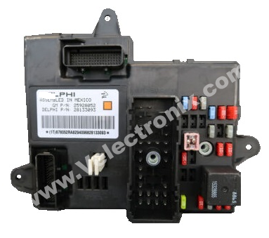 GM BCM VIN correction service for 2005-2013 Chevrolet Corvette C6, Cobalt, HHR, Pontiac G5 G6 Solstice, Saturn Sky and Cadillac XLR replacement Body Control Modules.