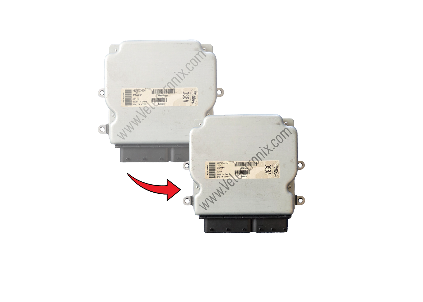 Land Rover Denso AJ33 MB279700 ECU cloning and immobilizer programming service for 2005-2009 Range Rover.