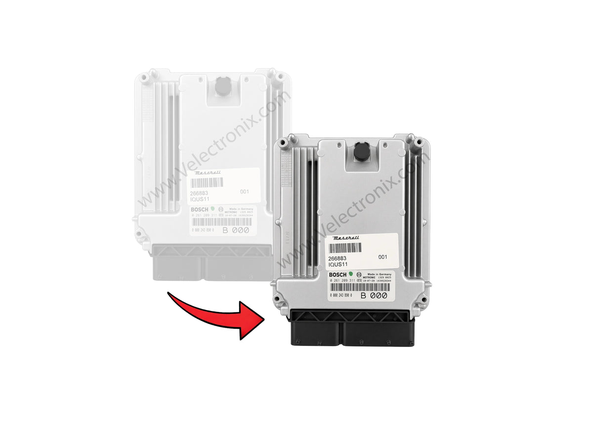 Maserati Bosch 0261209311 ECU clone programming service for GranTurismo GranCabrio and Quattroporte