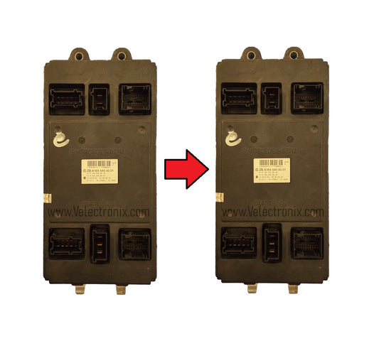 Professional SAM module cloning and programming service for Mercedes-Benz W164 ML-Class ML63 AMG and X164 GL-Class GL350 GL550.