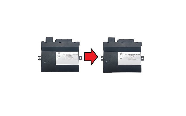 Siemens Kessy keyless entry module used in 2004-2008 Audi A8, Porsche Cayenne, VW Touareg, and Phaeton vehicles For Programming Service