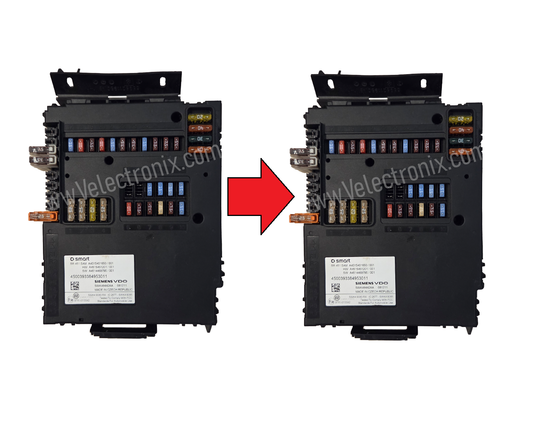 Smart Fortwo BCM SAM Body Control Module cloning service for 2008–2015 models – data transfer for plug-and-play replacement