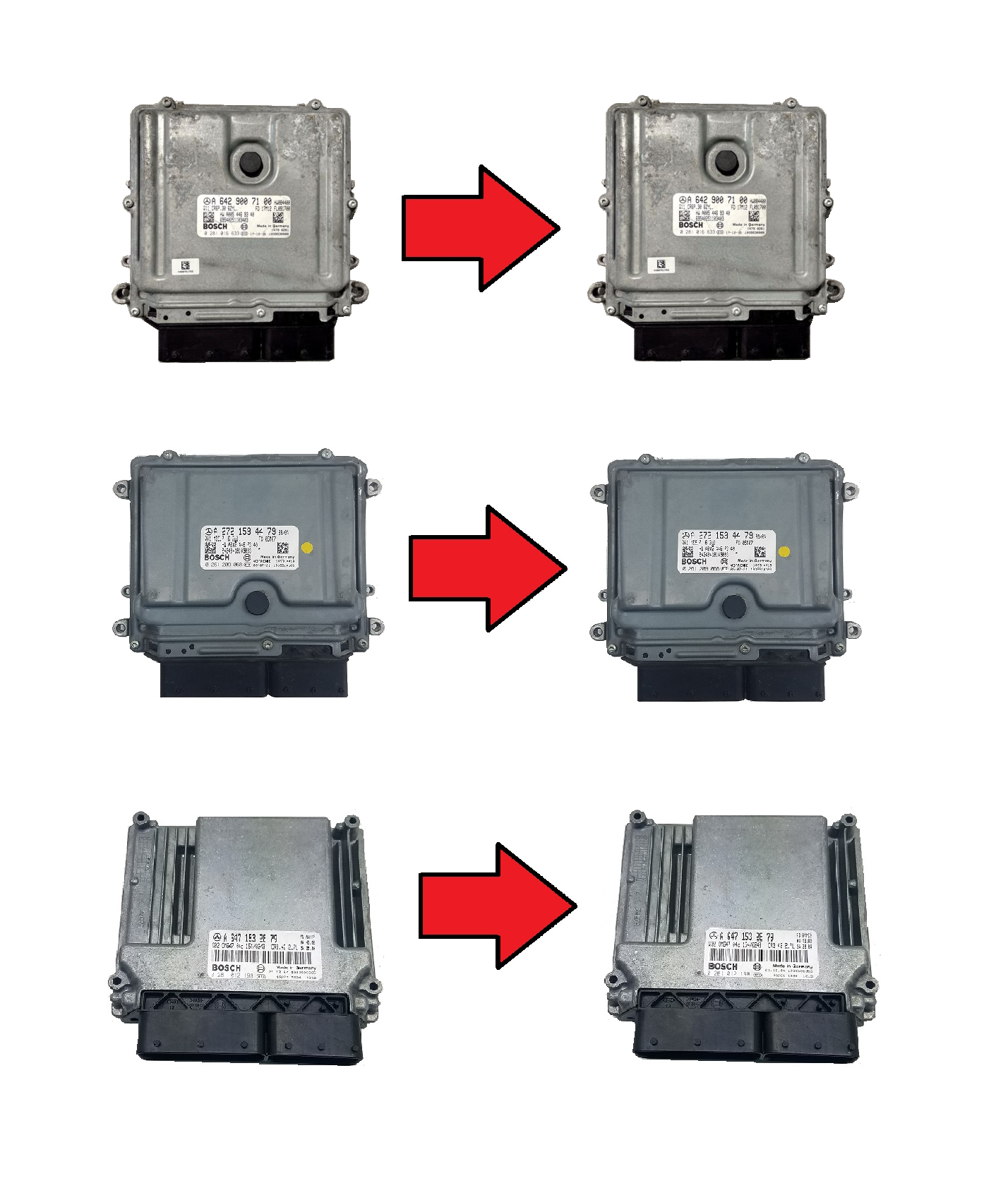 ECM ECU PCM Engine Computer CLONE SERVICE For 03-18 Dodge Sprinter 250 ...