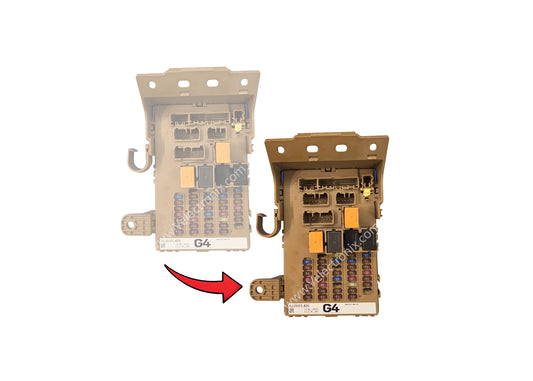 Subaru BCM BIU cabin fuse box module prepared for cloning