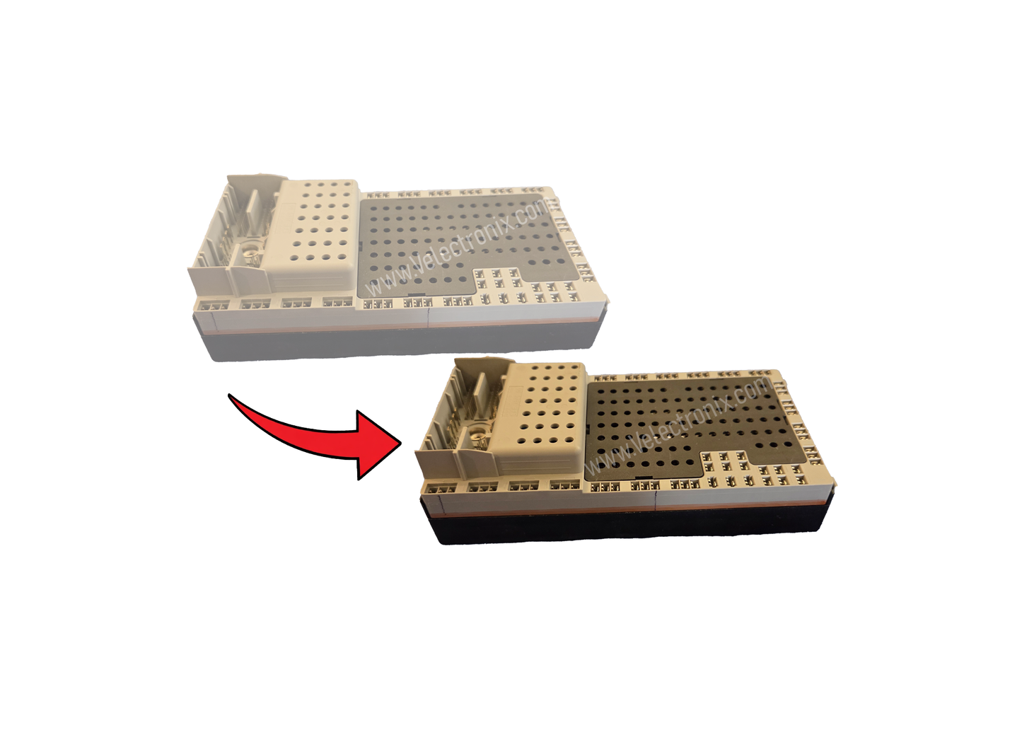 Volvo Brick Style CEM cloning service for P2 platform vehicles, providing plug-and-play data transfer for matching replacement Central Electronic Modules.
