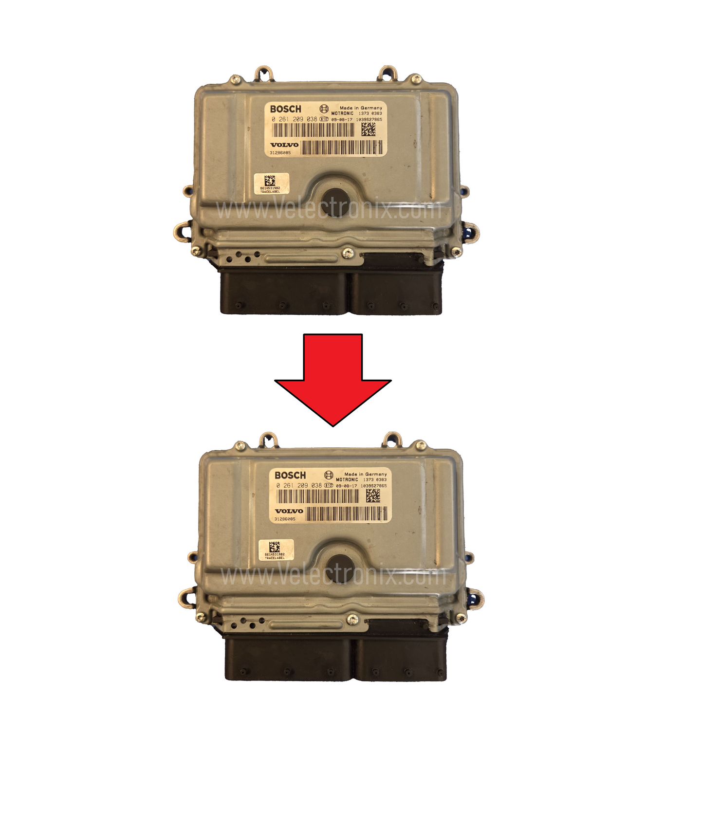 Bosch ME9.0 ECU Volvo S40, V50, C30, and C70 T5 cloning service