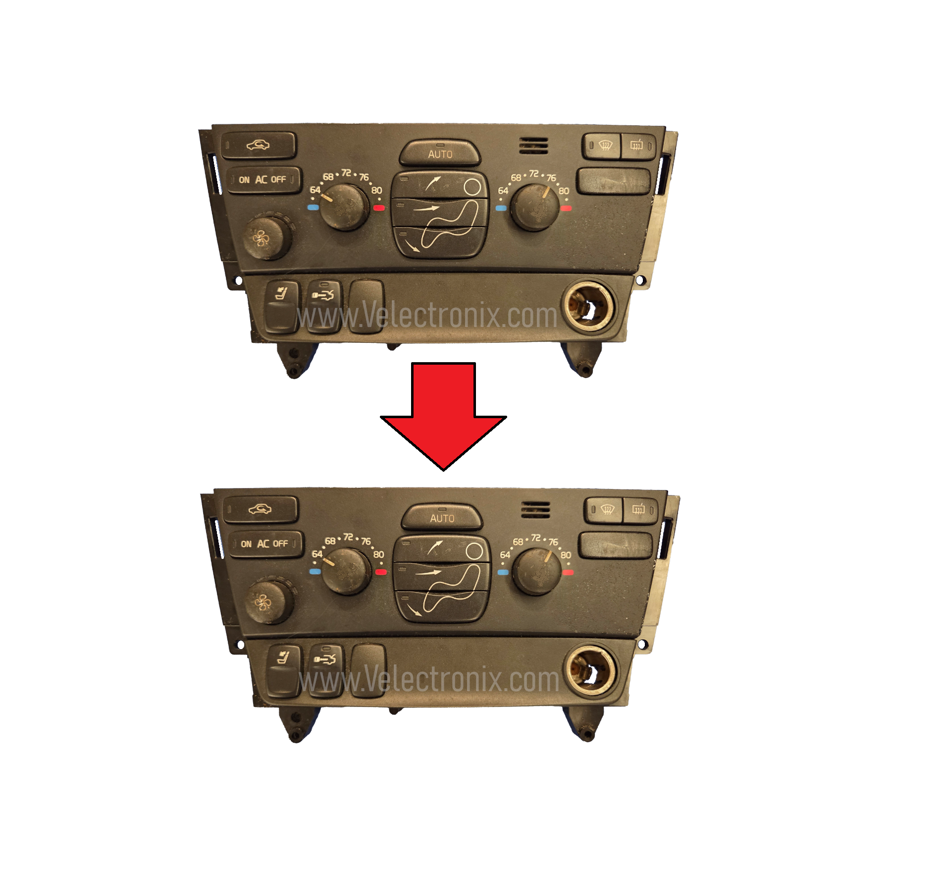 Volvo CCM Climate Control Module Cloning Service 1999 2014 S60 S80 volvo-ccm-climate-control-module-cloning-service-1999-2014-s60-s80