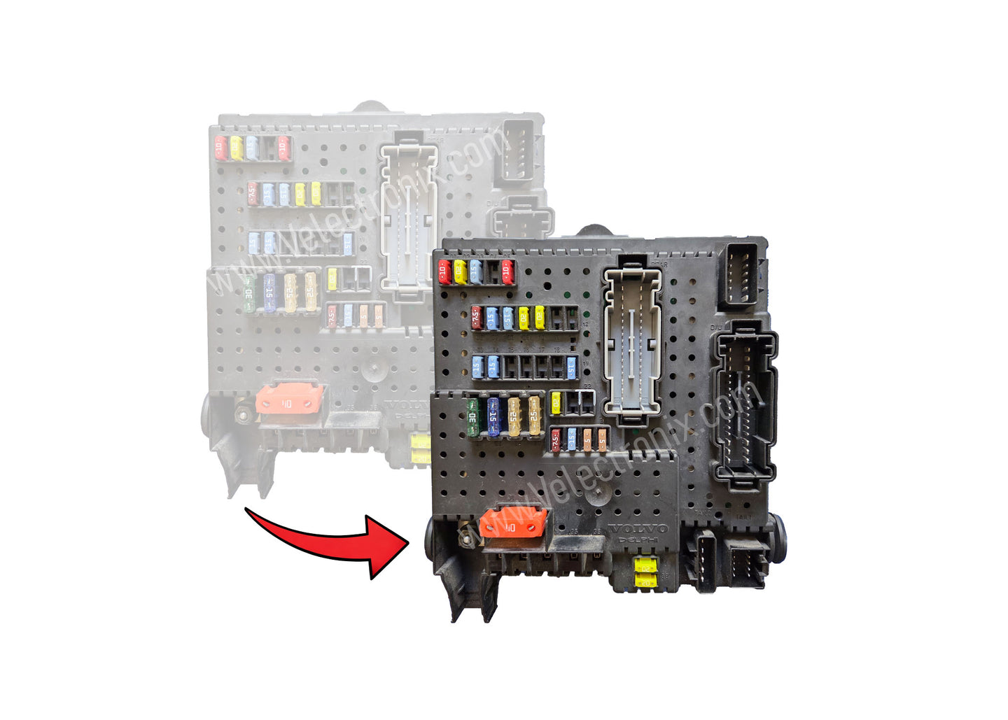 Volvo REM Rear Electronic Module clone programming service for P2 S60 S80 V70 XC70 and XC90 models.