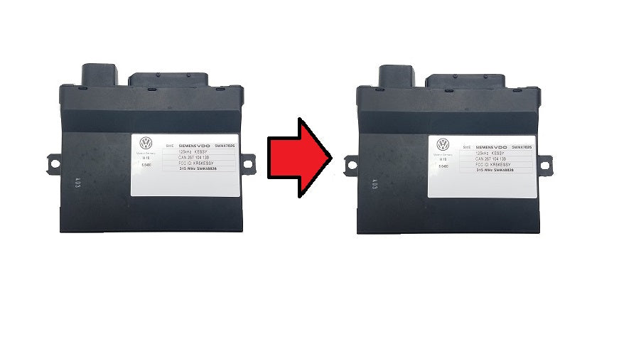Clone Programming Service For  2004-2008 Audi A8, Porsche Cayenne, VW Touareg, and Phaeton vehicles