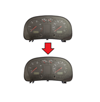 Volkswagen Golf and Jetta Mk4 instrument cluster cloning service for immobilizer and mileage transfer